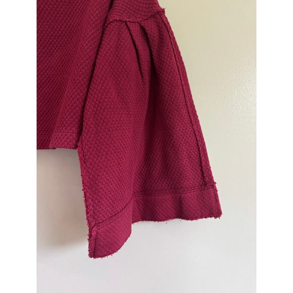 We the Free bunny tee with boat neck and bell sleeves, oversized - Picture 3 of 7